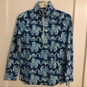 Lily Pulitzer Quarter zip